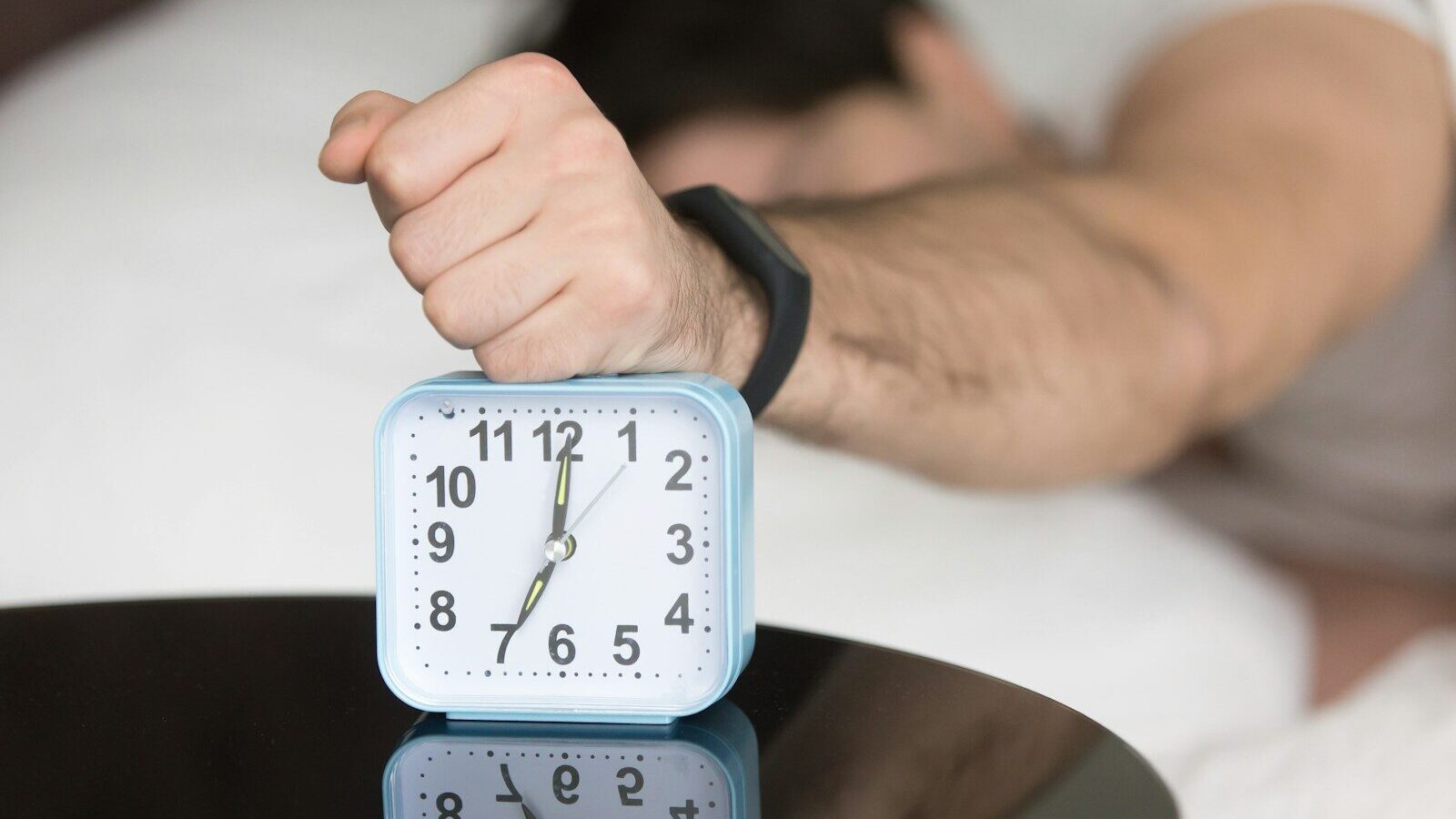 réveil, peu de sommeil